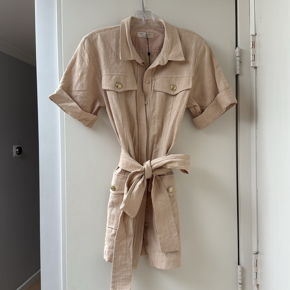 NWT Bec + Bridge Safari Sun Mini Dress